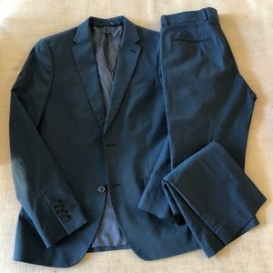 Perry Ellis Suite - Very Slim - Dusty Blue